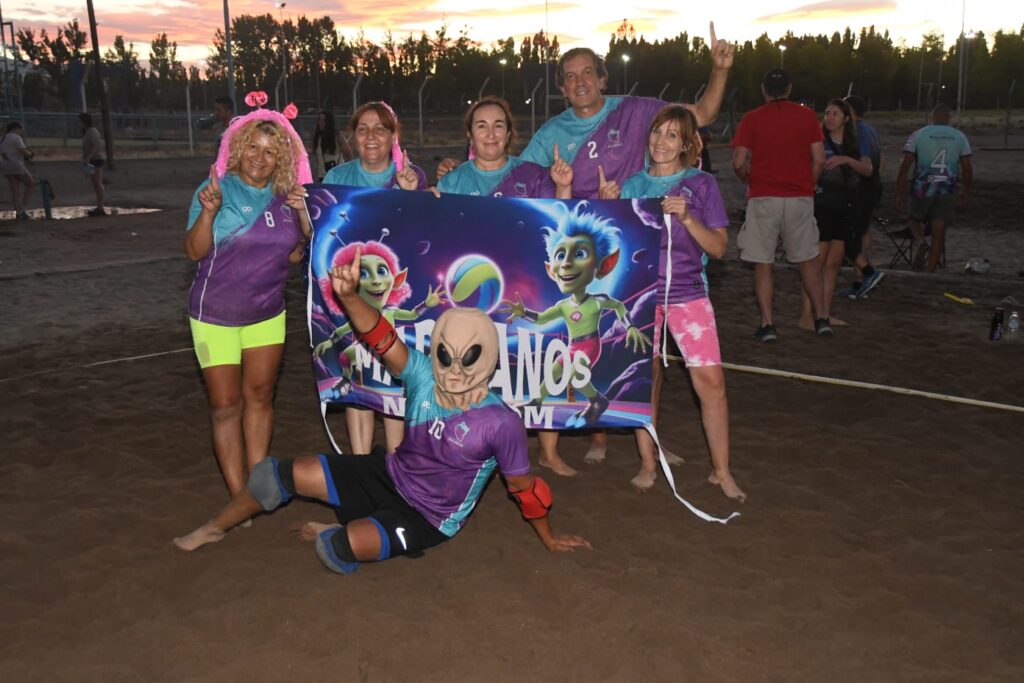 La semana pasada se disputó el primer torneo de Beach Newcom del 2025 en Malargüe y Los Marcianos fueron los ganadores.