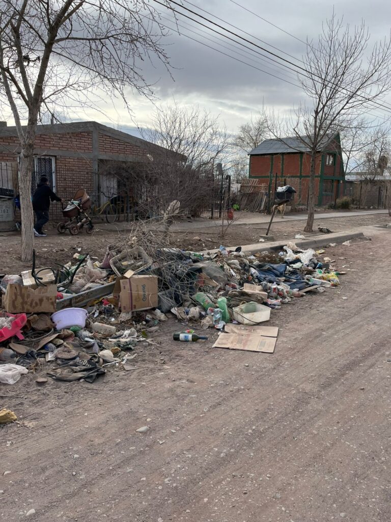 Mediante un proyecto de resolución, Camiolo reclama respuestas ante la grave acumulación de basura y el abandono de barrios vulnerables.